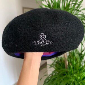 Vivienne Westwood Wool Beret Hat